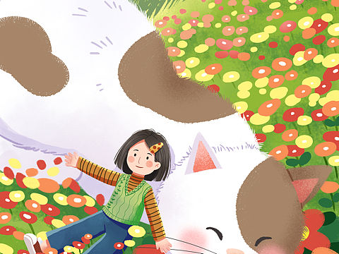 也许猫知道-春天/夏天（个人主页-ZNTAxODkzODg=） - 创作习作 - 站酷设计师张菡芝原创素材 - 站酷ZCOOL