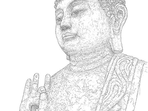 画了个佛