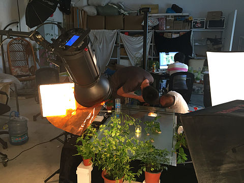 化妆品拍摄花絮