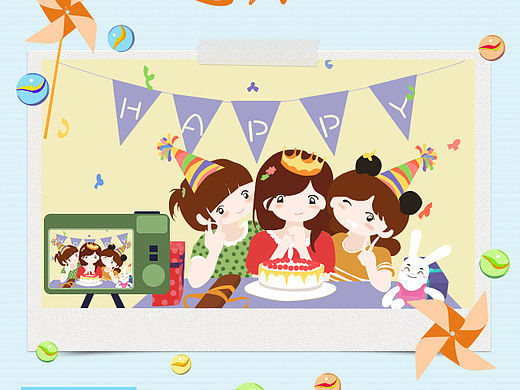 晒童年照 过六一