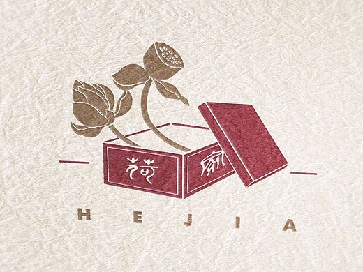 hejia品牌标志设计