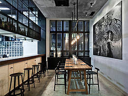 新疆烏魯木齊餐廳設(shè)計(jì)公司-《烏魯木齊紛飛蝶餐廳裝修設(shè)計(jì)》烏魯木齊餐廳裝修|烏魯木齊餐廳設(shè)計(jì)