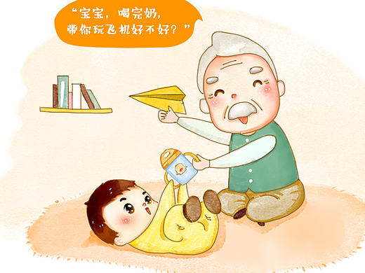 儿童微信漫画推送