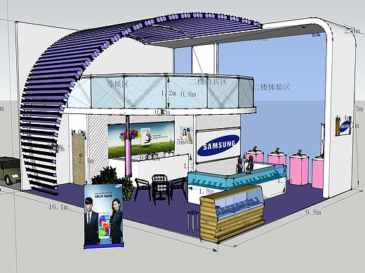 三星专卖店展示设计