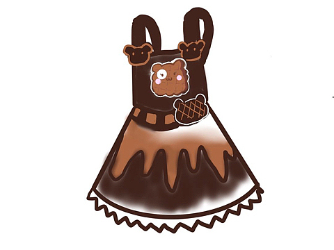 可爱童装卡通海报