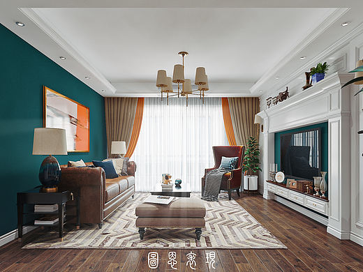 美式空间（个人主页-ZMzI4ODYyMDA=） - 建筑/空间 - 站酷设计师dynamic77原创素材 - 站酷ZCOOL