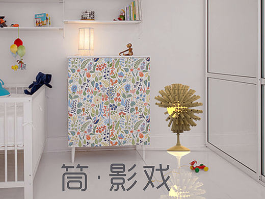 筒影戏-竹制投影灯设计