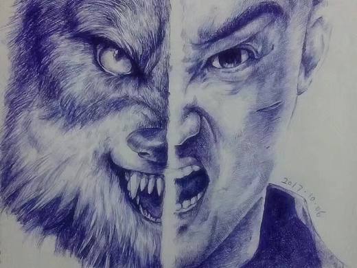 发一张之前的手绘