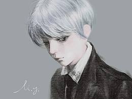 最近画的男孩儿们