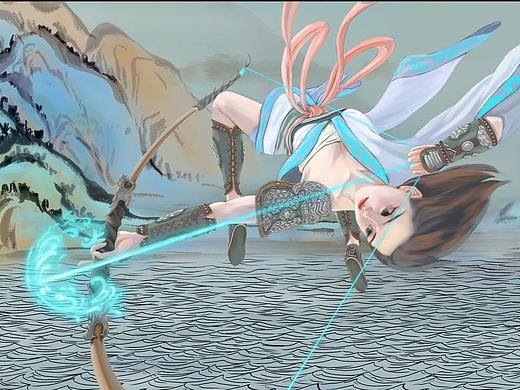 水墨江南—三国杀—孙尚香