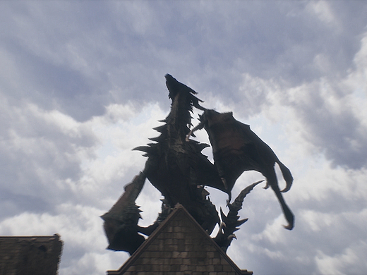 奇幻、巨龙、城堡