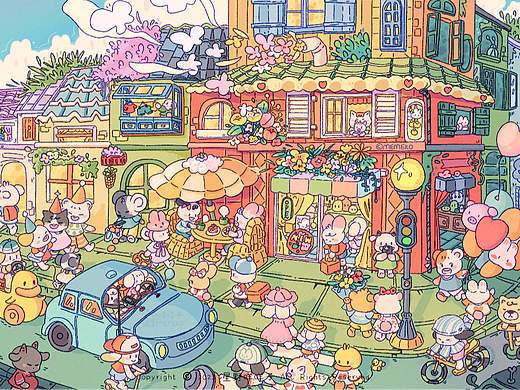 原创插画《其实每一天都很平凡》🦋