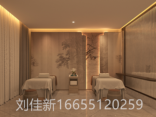 星夜传图--美容院效果图