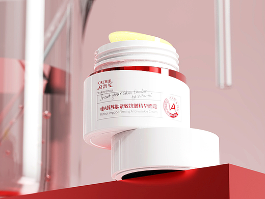 医美风格护肤品设计A醇胜肽抗衰护肤
