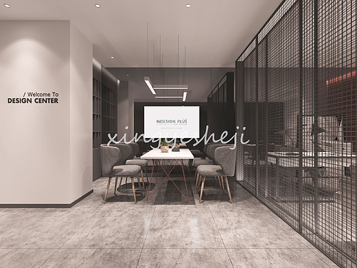 Reception INDESIGN设计 接待中心