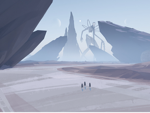 《囚神行动》概念原画设计