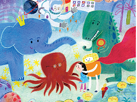 儿童小说内页插图