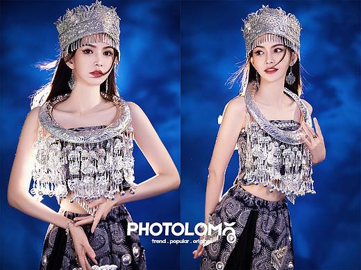 少女系的苗疆风写真直接把我美晕啦！！