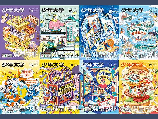 《少年大学》2023封面合辑