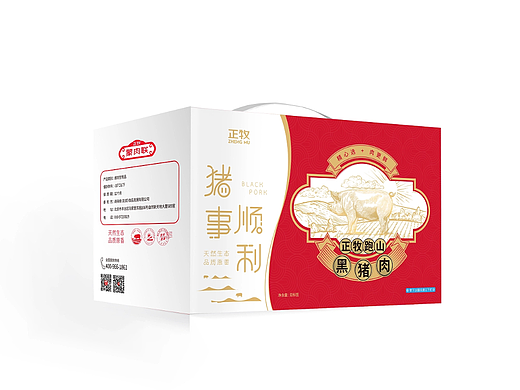 巨灵设计 x 北京正牧 | 🥩猪羊肉礼盒包装