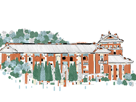 建筑插画
