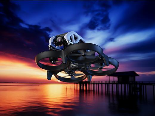 DJI Avata无人机产品渲染表现