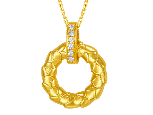 18K古法金-龙鳞凤羽