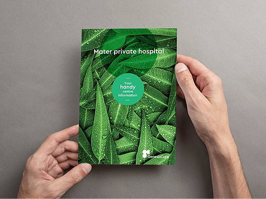 澳洲医疗企业GenesisCare平面宣传品、展会物料设计