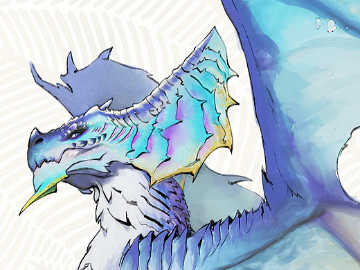 雪原翼龙 Snowfield dragon