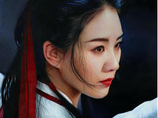 彩铅作品-任如意/刘诗诗