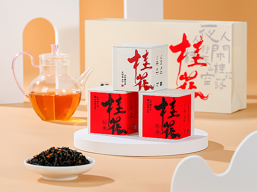 桂花红茶商业摄影
