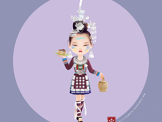 五十六个民族系列(侗族)