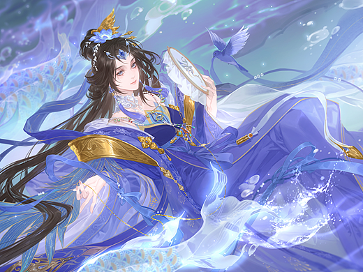 三国杀【一将成名-国潮典韵】薛灵芸·仙鲤芙蓉