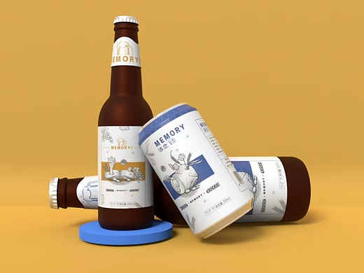 酒念啤酒包装设计（个人主页-ZNTk1NDg3MjA=） - 包装 - 站酷设计师苏月YUE原创素材 - 站酷ZCOOL