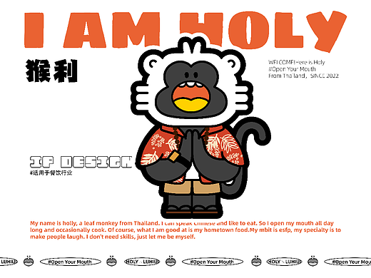 IP设计 ▏Holy猴利