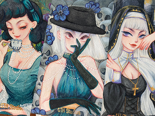 手绘卡合集1 七宗罪系列