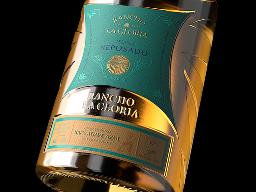 Rancho La Gloria 龙舌兰酒包装设计