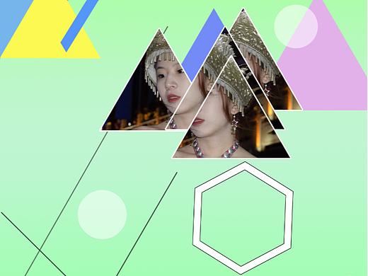 作品集模板+海报