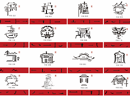 中国34个省份简称设计