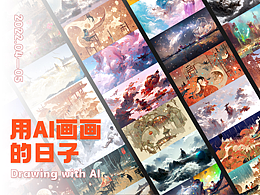 用AI畫畫的日子 2022.04~05