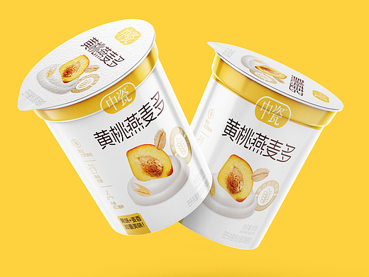 酸奶包装 燕麦酸奶包装 牛奶包装 杯装酸奶