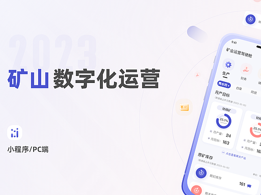 数字化运营小程序+可视化大屏