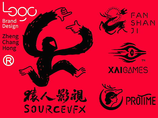 LOGO LOGO设计 游戏LOGO 包装设计 vi设计 影视LOGO 
