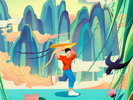 节气海报《生命不息，运动不止》