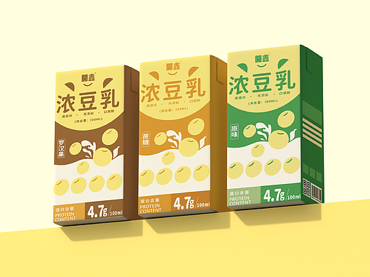 喝出笑脸的“浓豆乳”哦