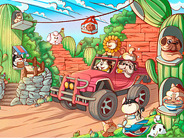 狗狗們的自由之旅