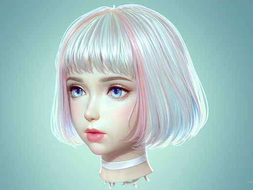 《Lili》2022 数字人 （WIP-2.0）