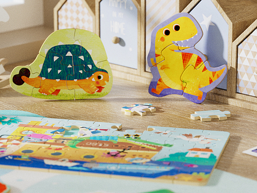 MIROLA KIDS|进阶拼图动画