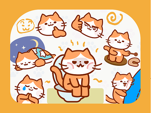 《猫问忒》表情包