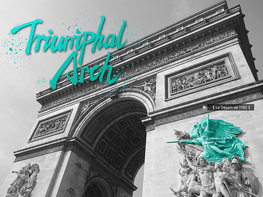Triumphal Arch·凯旋门（个人主页-ZNjE5NDQ4MTI=） - 字体/字形 - 站酷设计师XBrush原创素材 - 站酷ZCOOL
